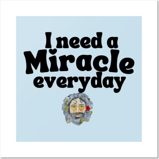 Jerry Miracle Tee Posters and Art